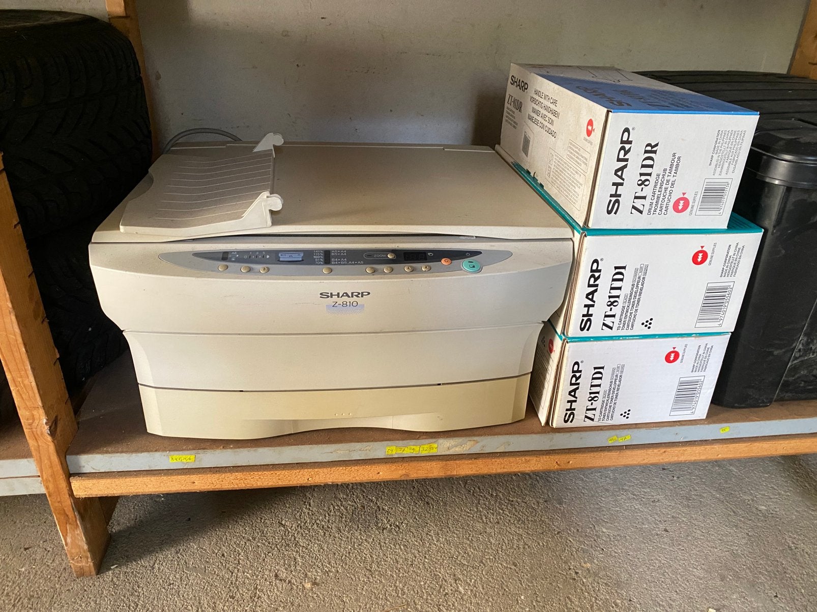 Sharp Z810 (3 in 1) printer, kopier, scanner, A3 en A4, Computers en Software, Printers, Ophalen, Kleur printen, Inkjetprinter