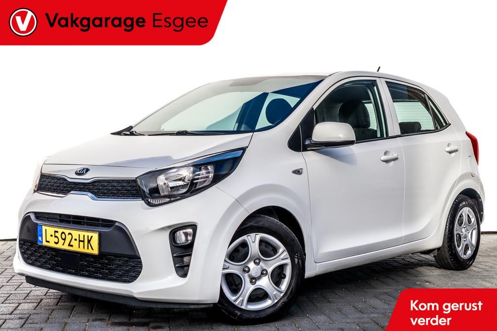 Kia Picanto 1.0 DPi ComfortLine| Ned Auto | 1 e eign | 5 Drs, Gebruikt, Met garantie (alle), 4 stoelen, Wit