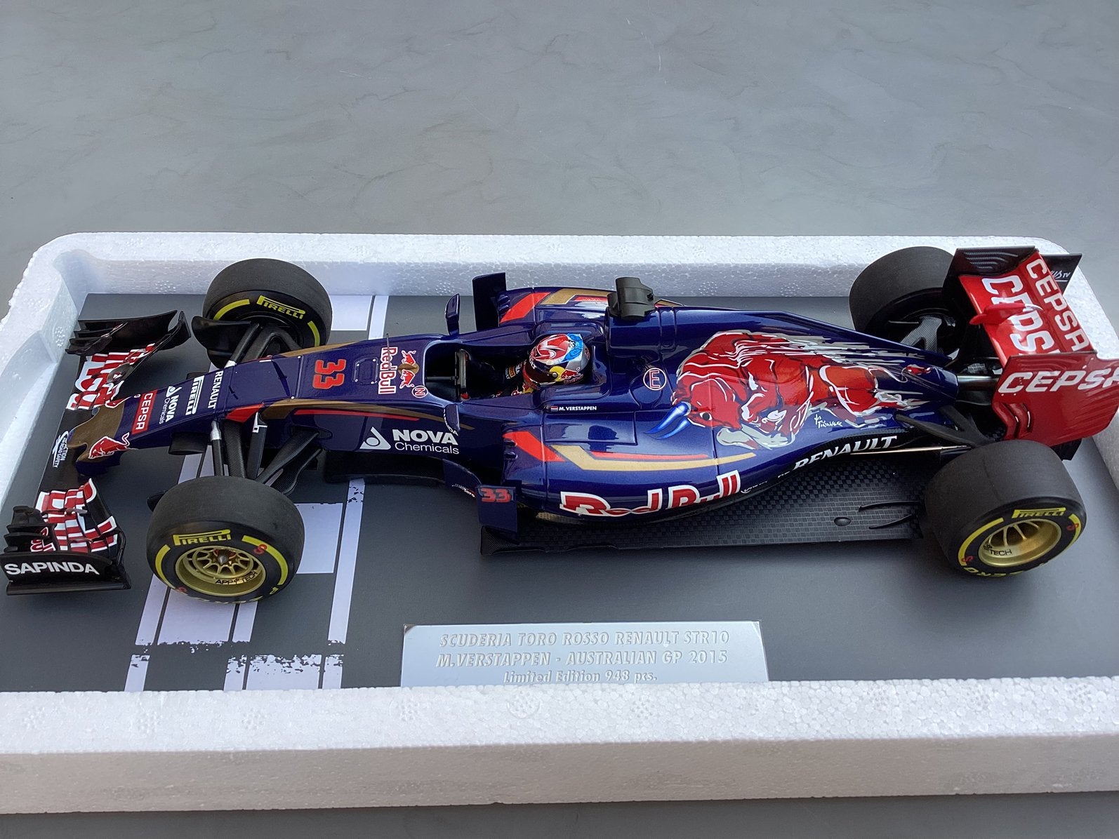 Minichamps STR10 Max Verstappen,Australian GP 2015 1/18, Ophalen of Verzenden, Nieuw, Formule 1