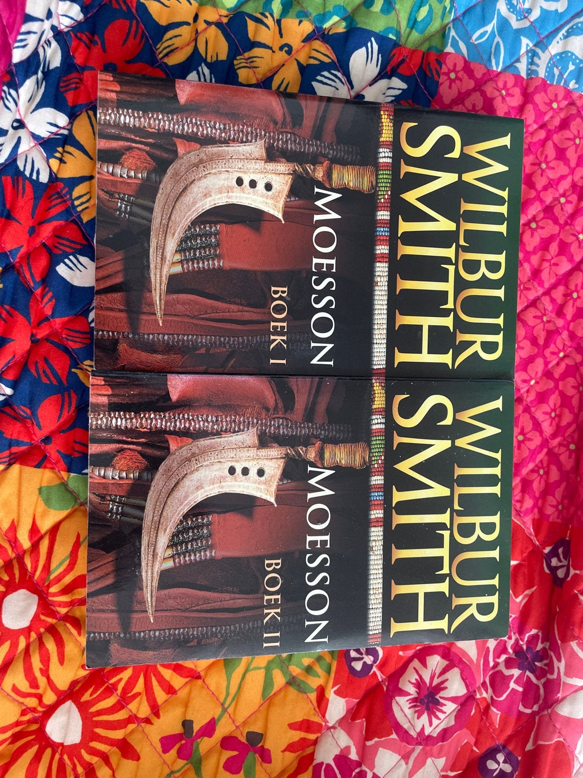Wilbur Smith - Moesson Boek I & II (Set), Ophalen of Verzenden, Gelezen, Europa overig
