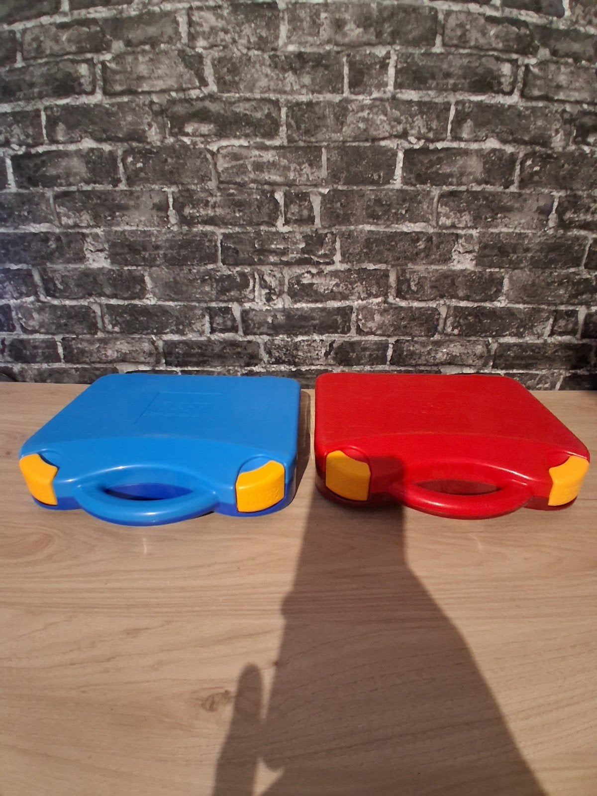 Lego opbergdoos/opbergkoffers 2 stuks, Kinderen en Baby's, Overige thema's, Lego, Overige typen, Ophalen of Verzenden