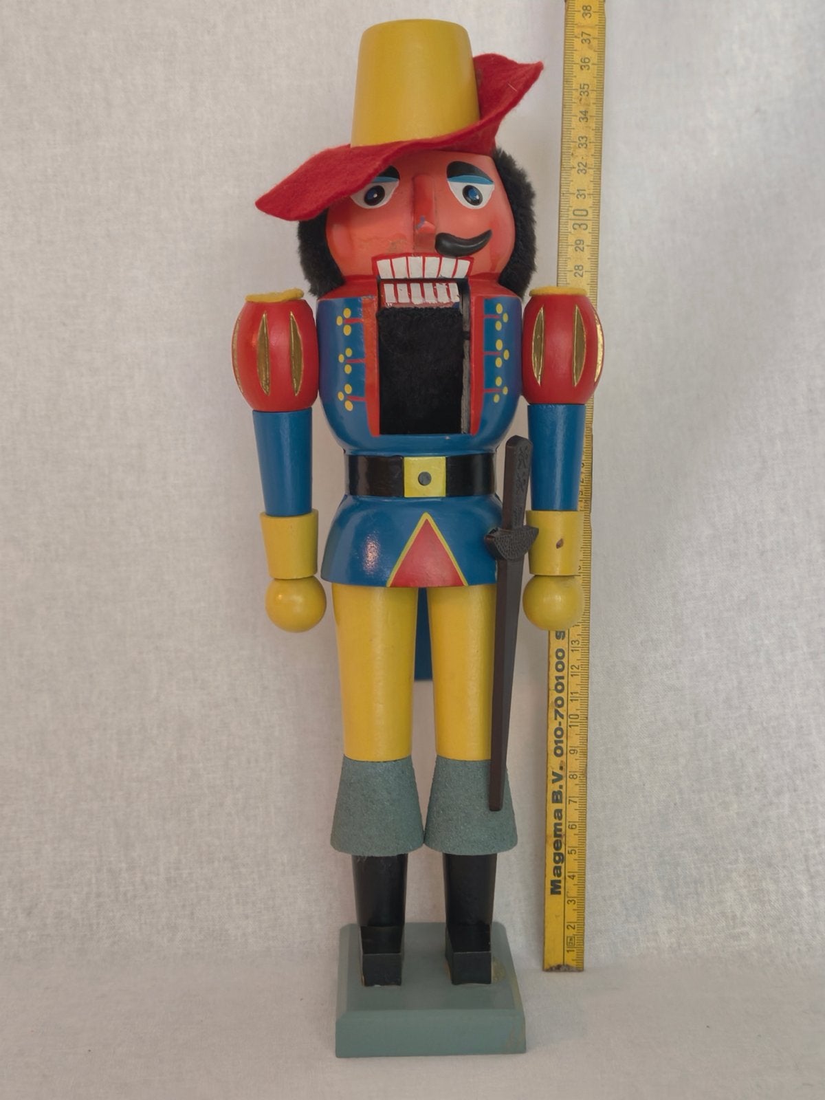Vintage Notenkraker Musketier - DDR 38 cm, Ophalen of Verzenden