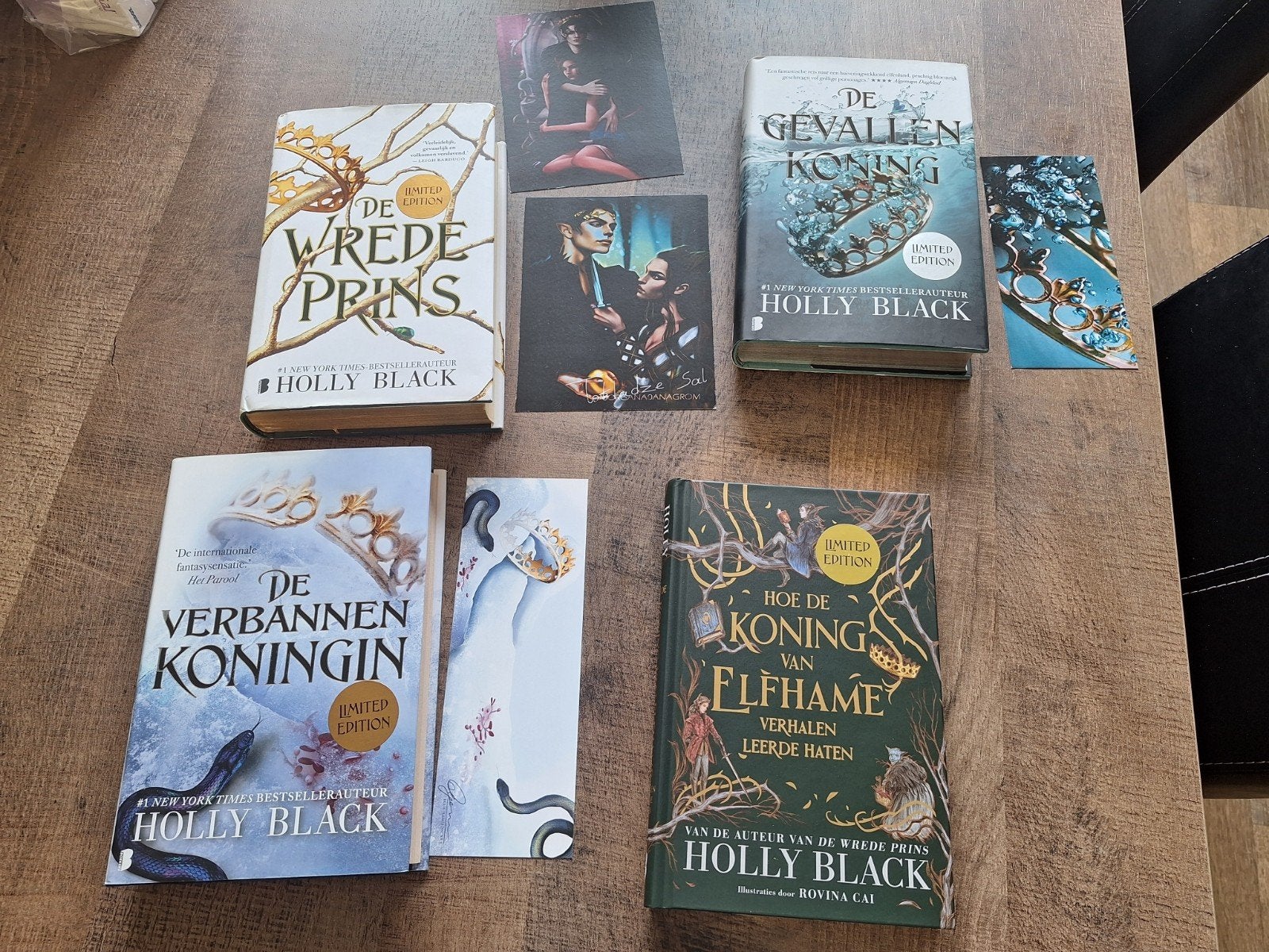 De wrede Prins limited editions met prints, Ophalen of Verzenden