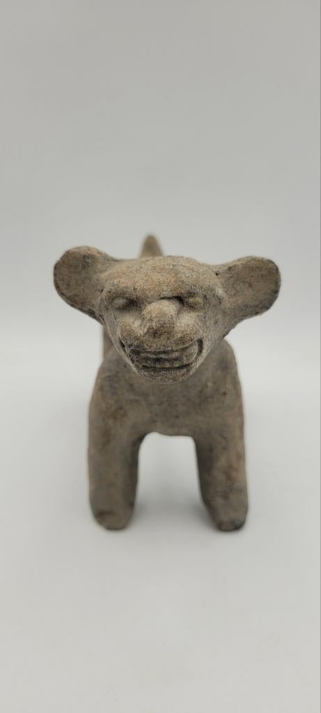 Precolumbiaans Terracotta Hondje - Maya of Tumaco Stijl, Ophalen