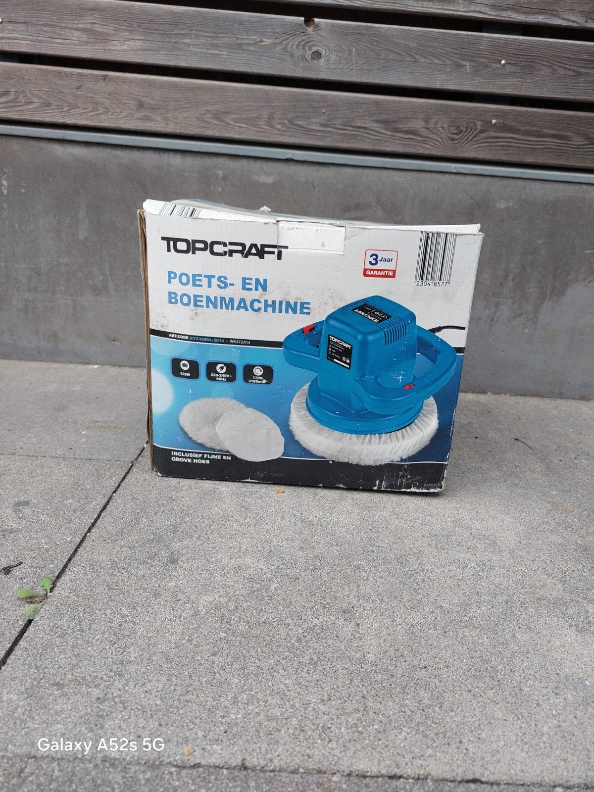 topcraft polijstmachine, Auto diversen, Ophalen