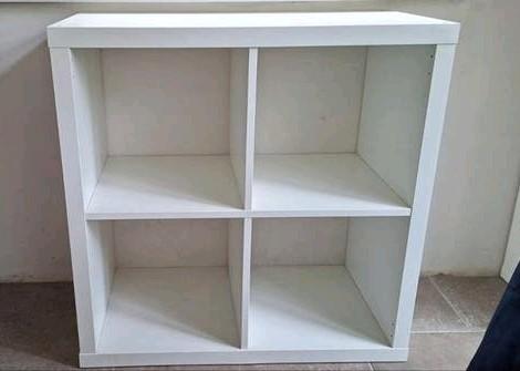 Ikea Kallax kast met 4 vakken, Ophalen, Zo goed als nieuw