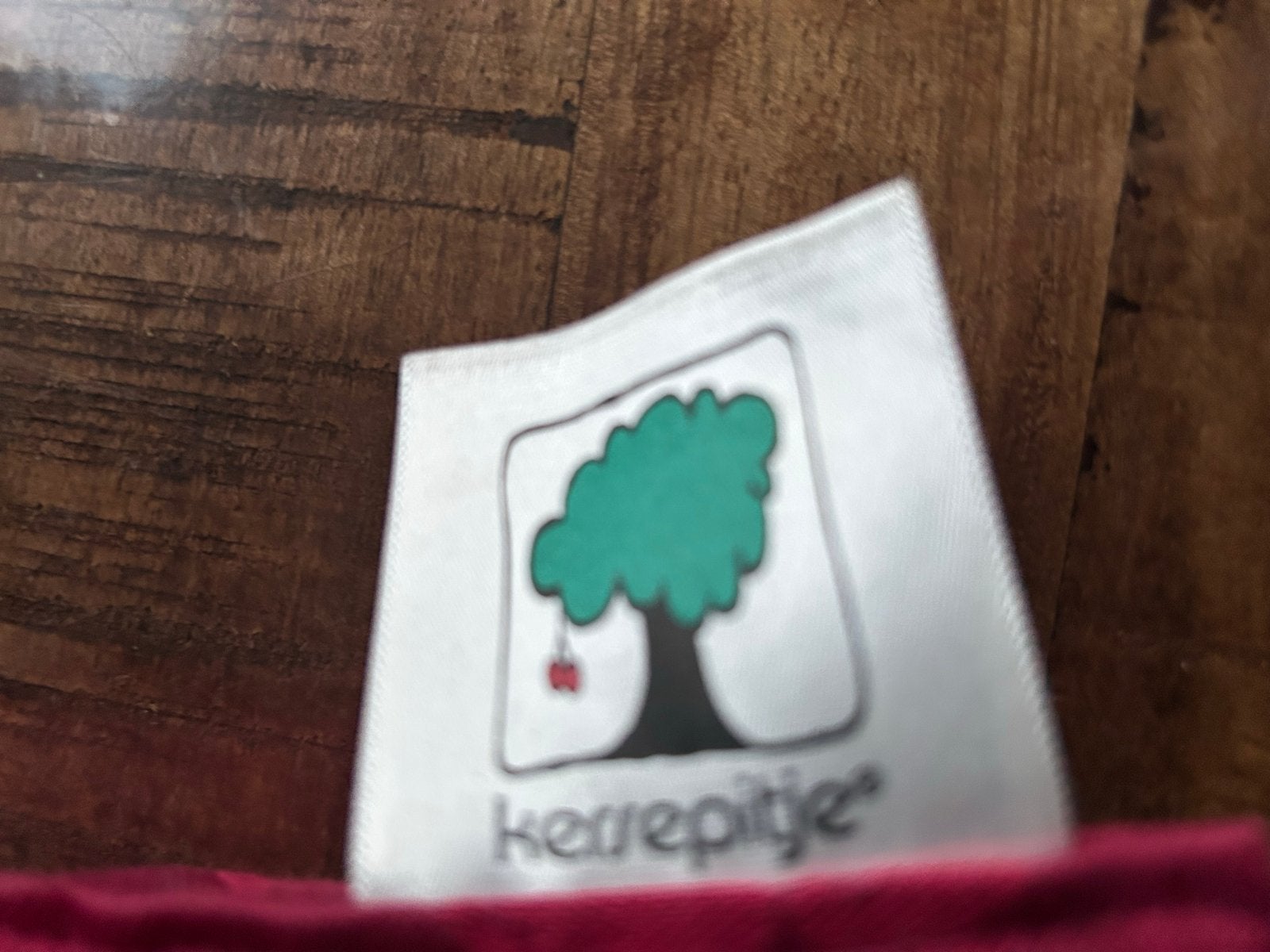 Kersenpittenkussen, Ophalen
