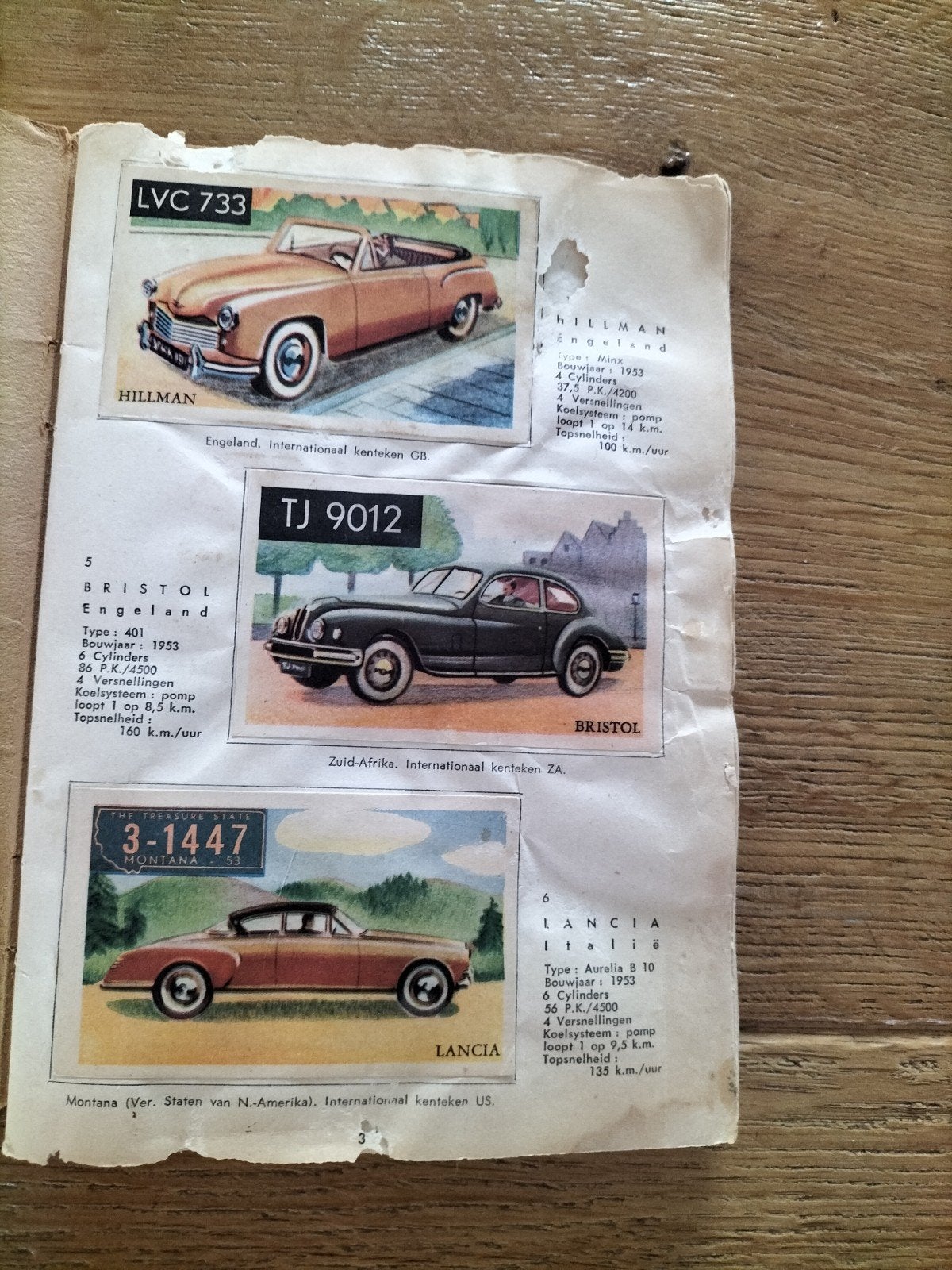 Vintage Auto Encyclopedie voor de Jeugd Deel 1 - Oude Auto's, Ophalen of Verzenden, Gelezen, Algemeen, Onbekend