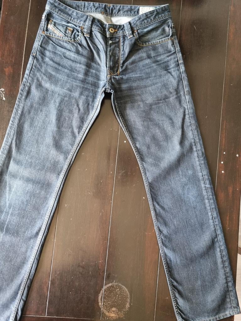 CLASSIC vintage diesel larkee regular straight jeans 33/34, Ophalen of Verzenden, Zo goed als nieuw, Blauw, W33 - W34 (confectie 48/50)