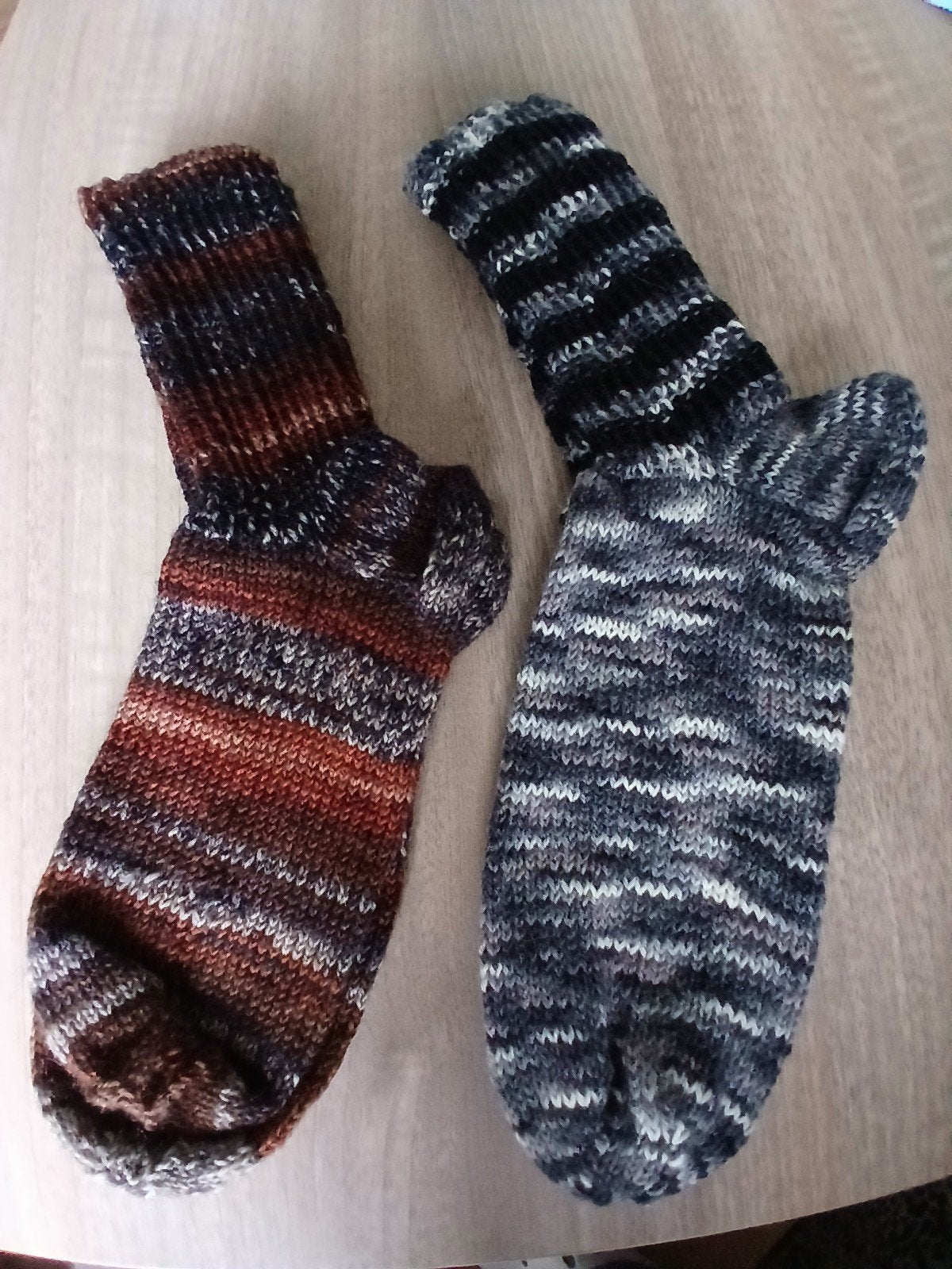 Handgebreide sokken ( 36/38 ), Ophalen, Nieuw, Overige kleuren, Sokken en Kniesokken