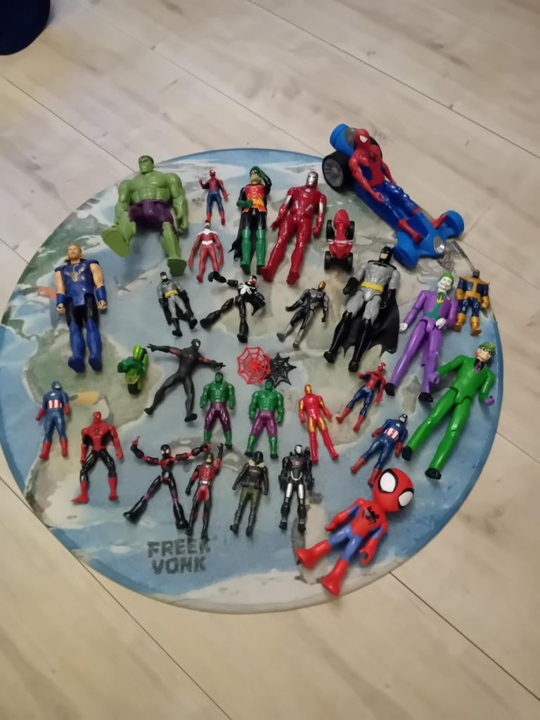 Partij Marvel en DC actiefiguren, Ophalen of Verzenden