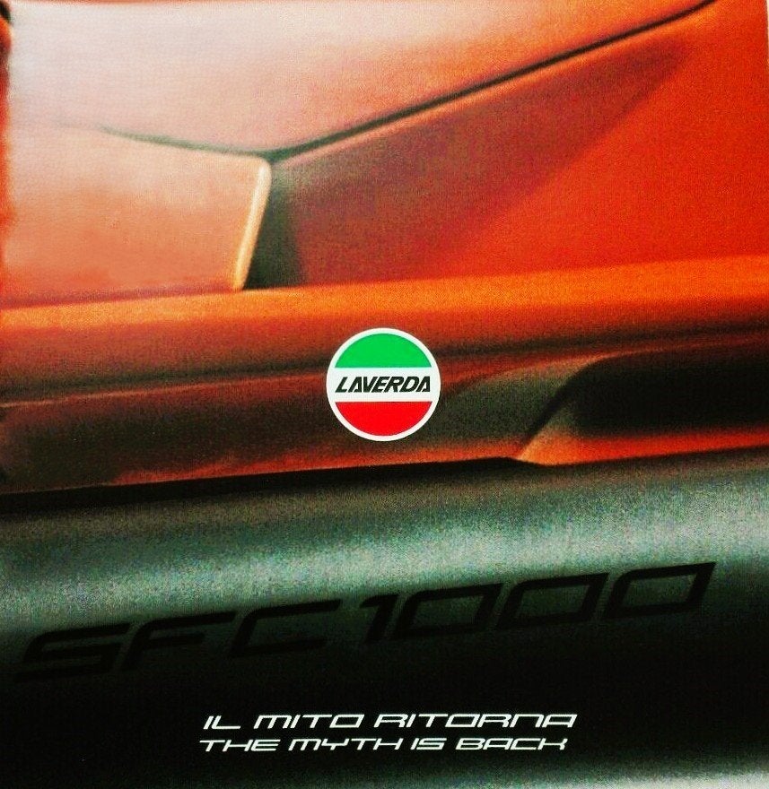 Folder LAVERDA SFC 1000 2003, Motoren, Handleidingen en Instructieboekjes, Overige merken, Ophalen of Verzenden