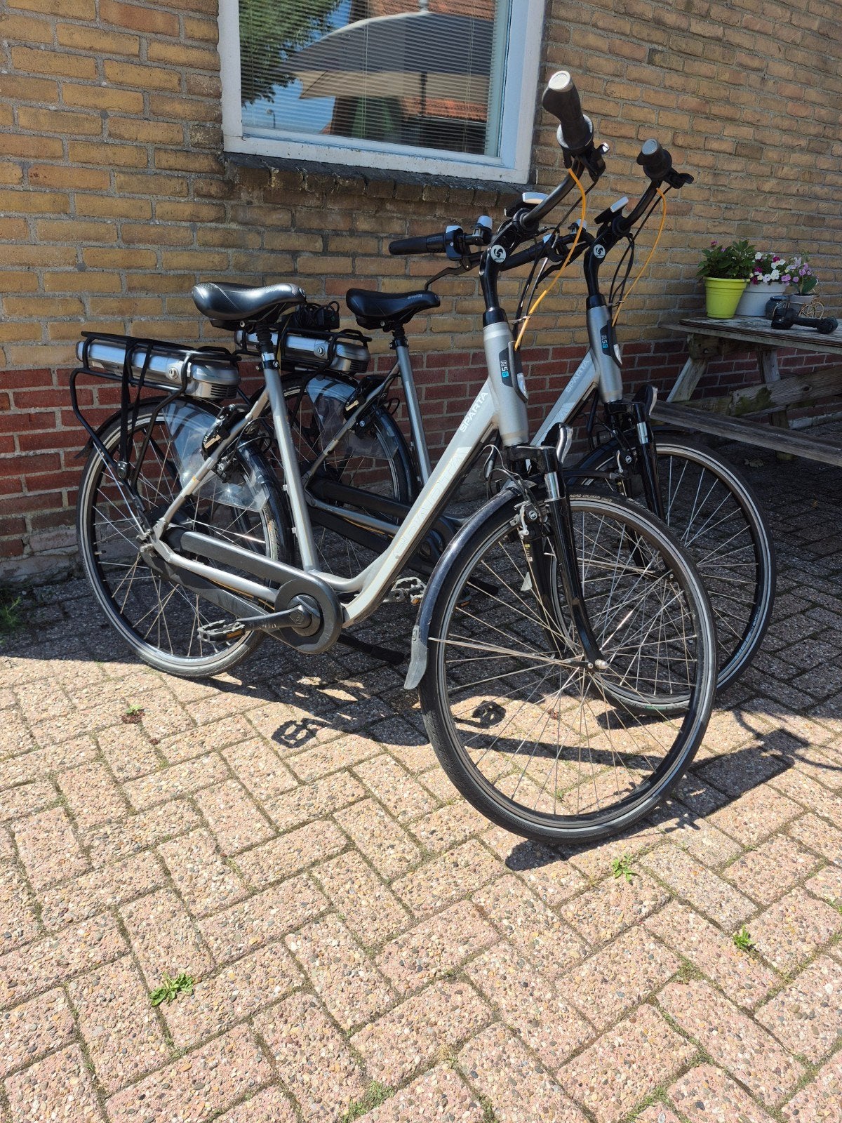 Elektrische fietsen set sparta R5E, Fietsen en Brommers, 55 tot 59 cm, Ophalen, Gebruikt, Sparta
