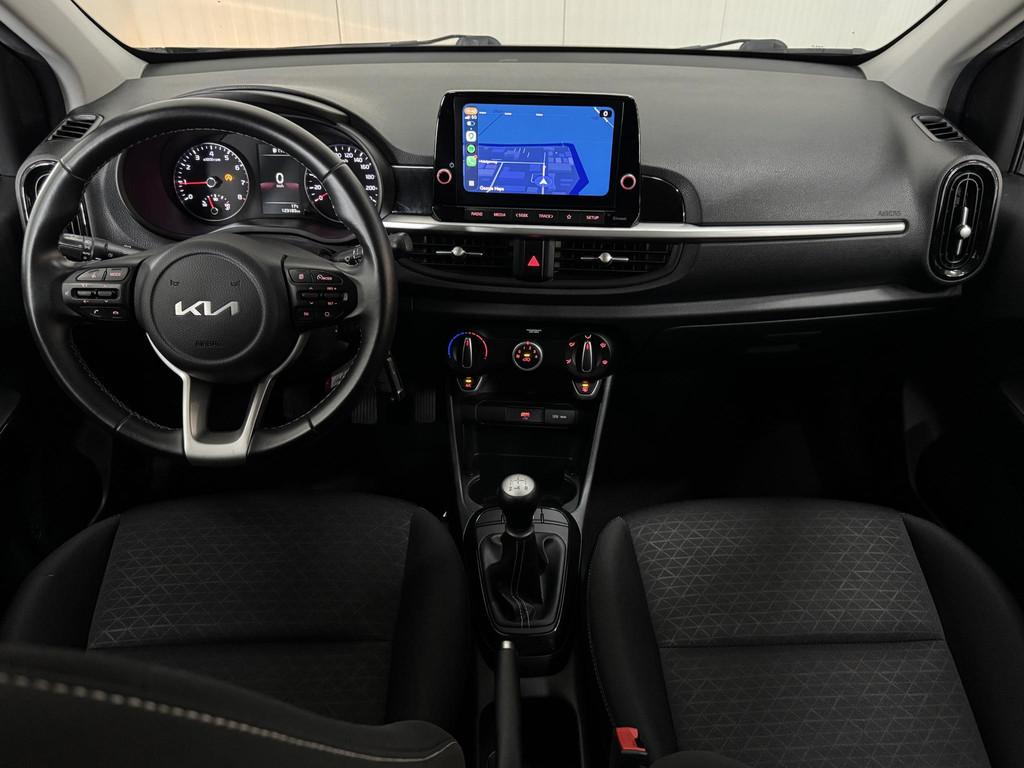 Kia Picanto 1.0 DPi DynamicLine NAVI VIA CARPLAY CAMERA LMV, Voorwielaandrijving, Stof, Gebruikt, 4 stoelen