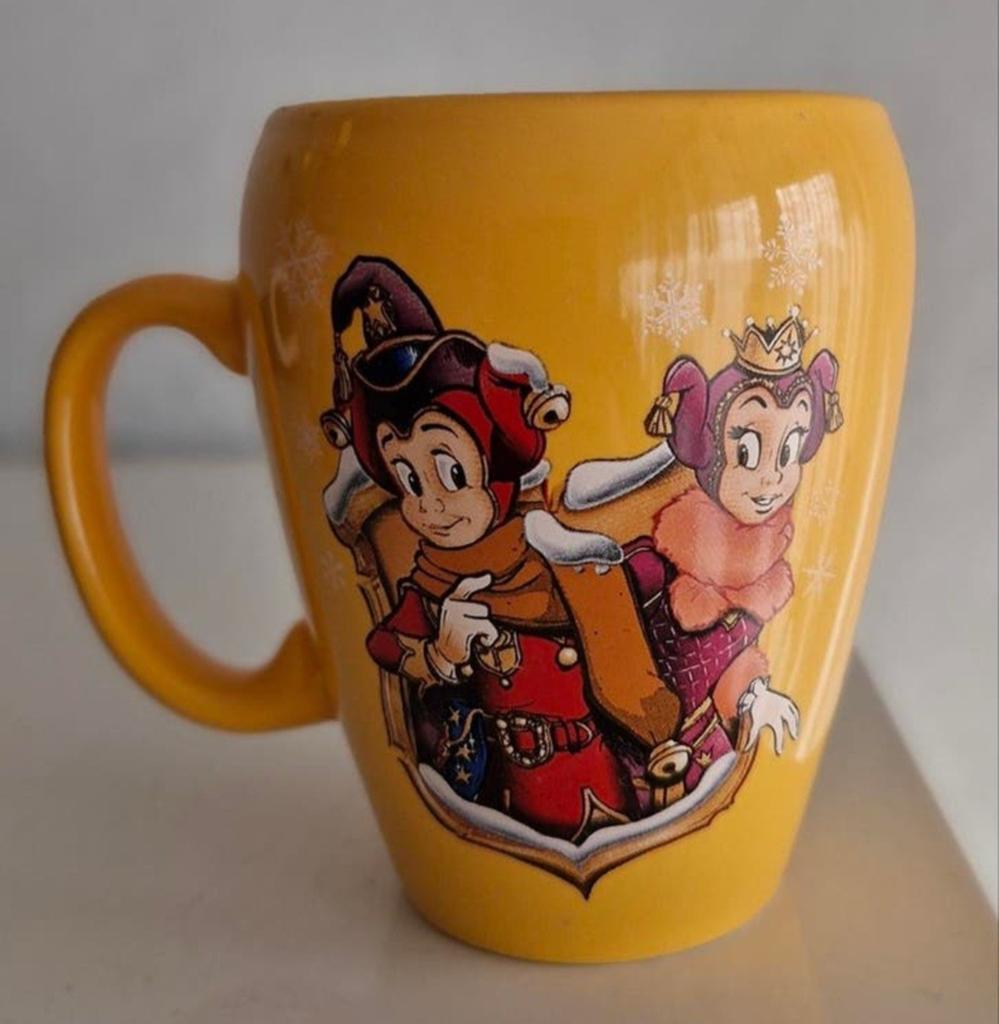Beker Chocomel Pardoes en Pardijn, Verzamelen, Efteling, Ophalen of Verzenden, Zo goed als nieuw, Gebruiksvoorwerp