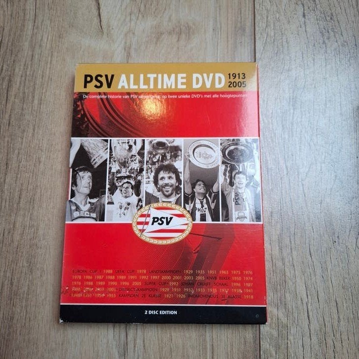 PSV Alltime DVD 1913-2005 - De complete historie, Gebruikt, Alle leeftijden, Voetbal, Ophalen of Verzenden