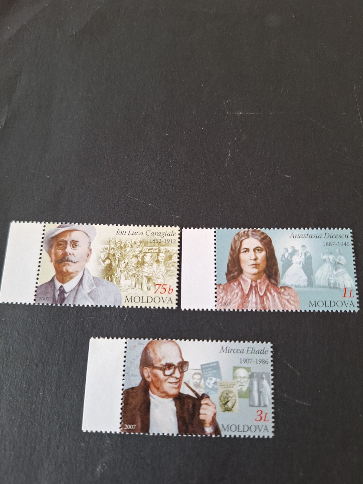 Moldavië: mi. 597/99. Persoonlijkheden., Verzenden, Overige landen, Postfris