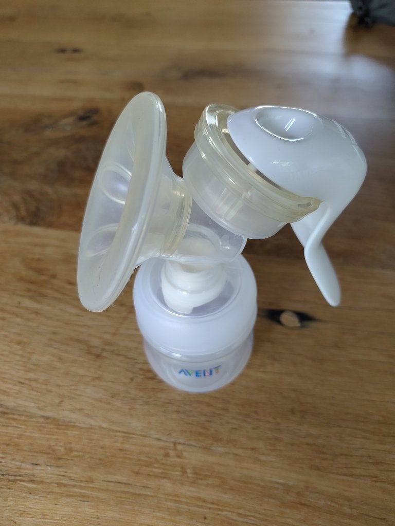 Handkolf Philips Avent met flesjes, Ophalen, Gebruikt, Borstkolf, Philips Avent