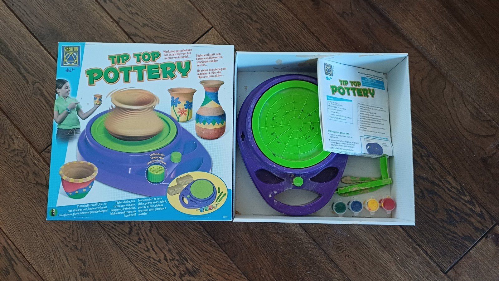 tip top pottery draaischijf voor potten de bakken, Ophalen of Verzenden, Gebruikt, Jongen of Meisje
