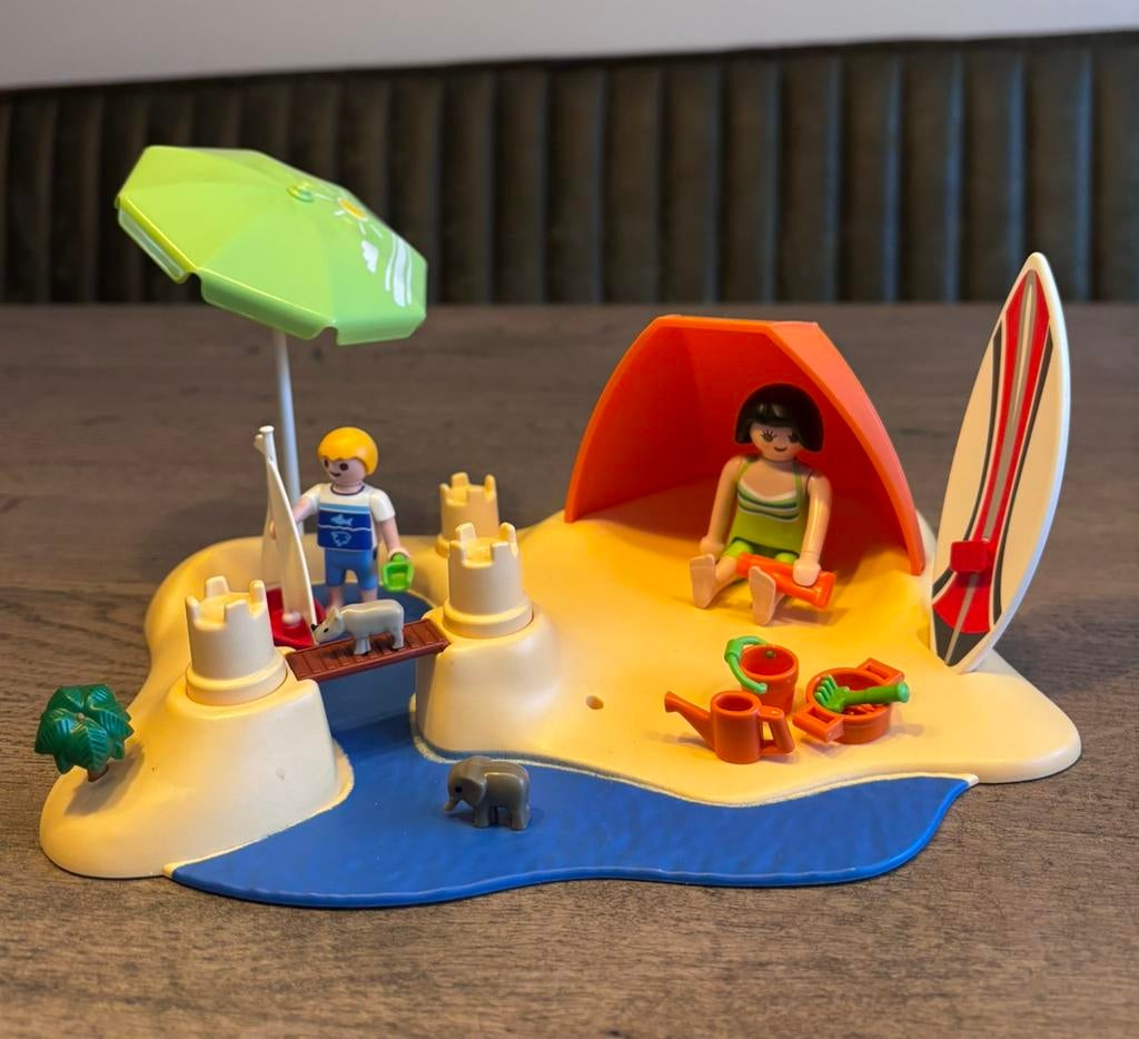 Playmobil: Strandvakantie (4149), Ophalen, Gebruikt