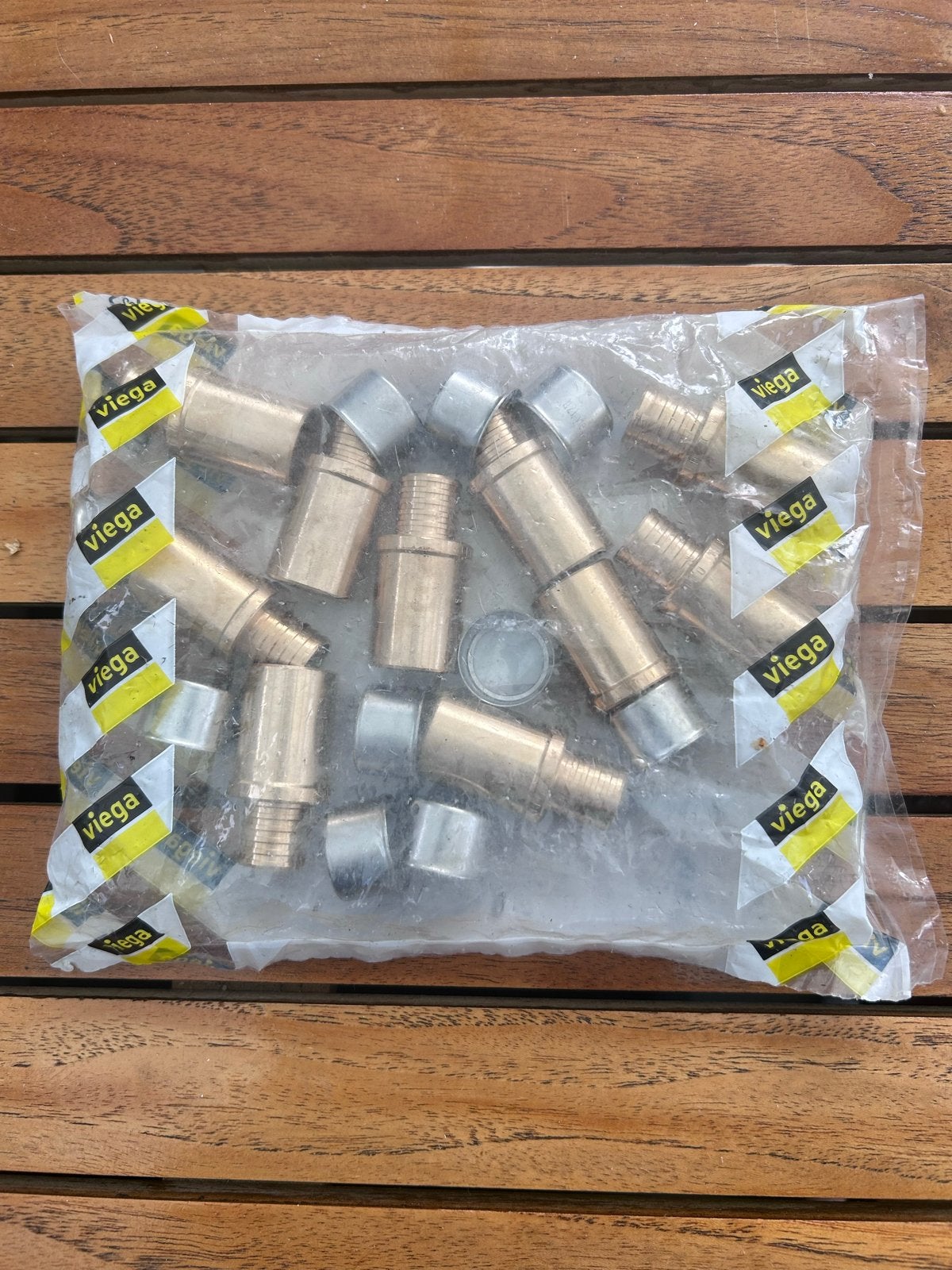Viega Pexfit Knelkoppelingen 20 x 22 (zakje 10 stuks), Ophalen of Verzenden, Nieuw, Koper, Overige typen