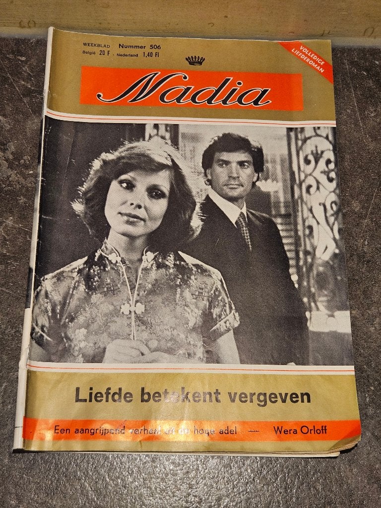 Nadia Paper roman, Ophalen of Verzenden