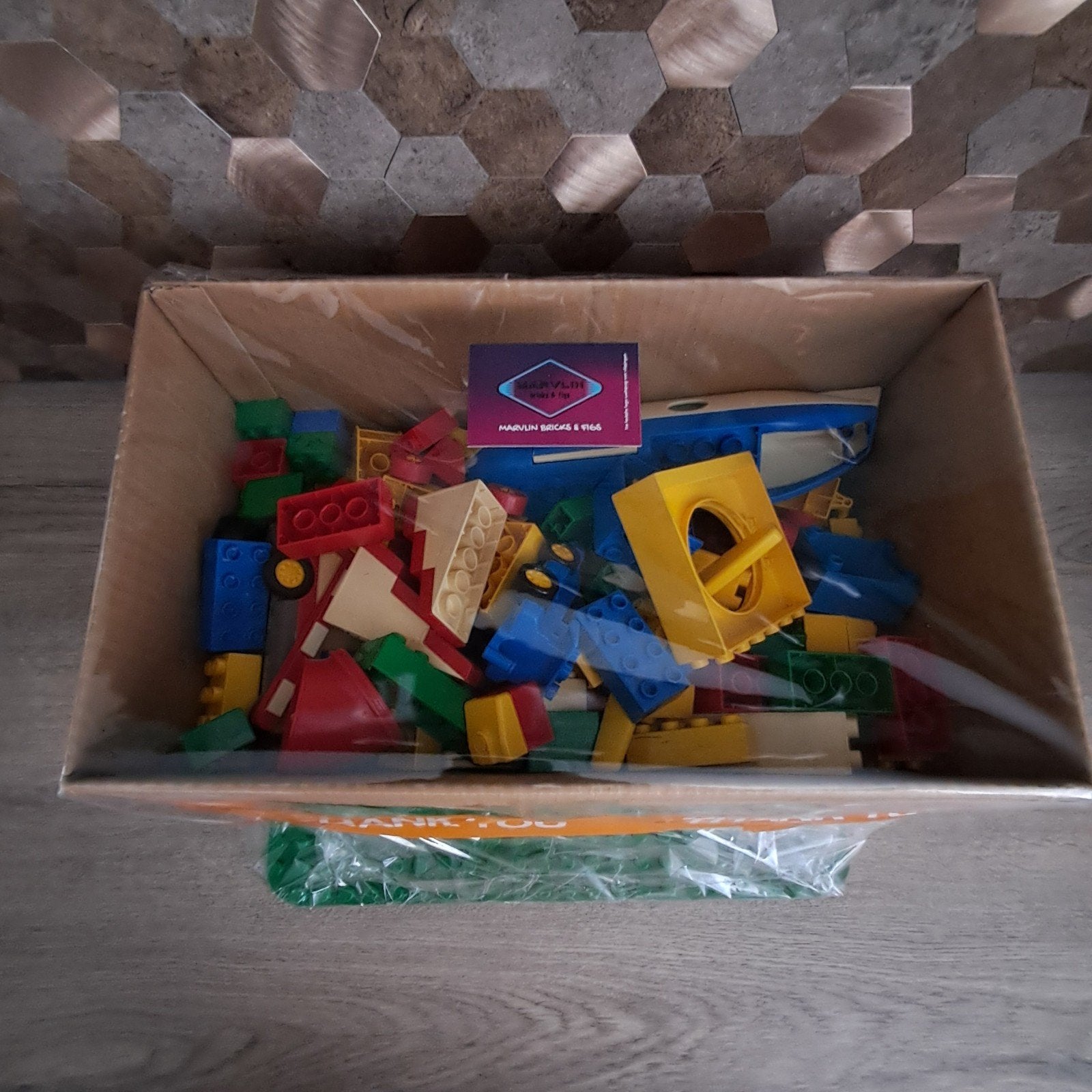 Restpartij DUPLO met bouwplaat, Lego, Gebruikt, Overige thema's, Legoland 1  Amsterdam