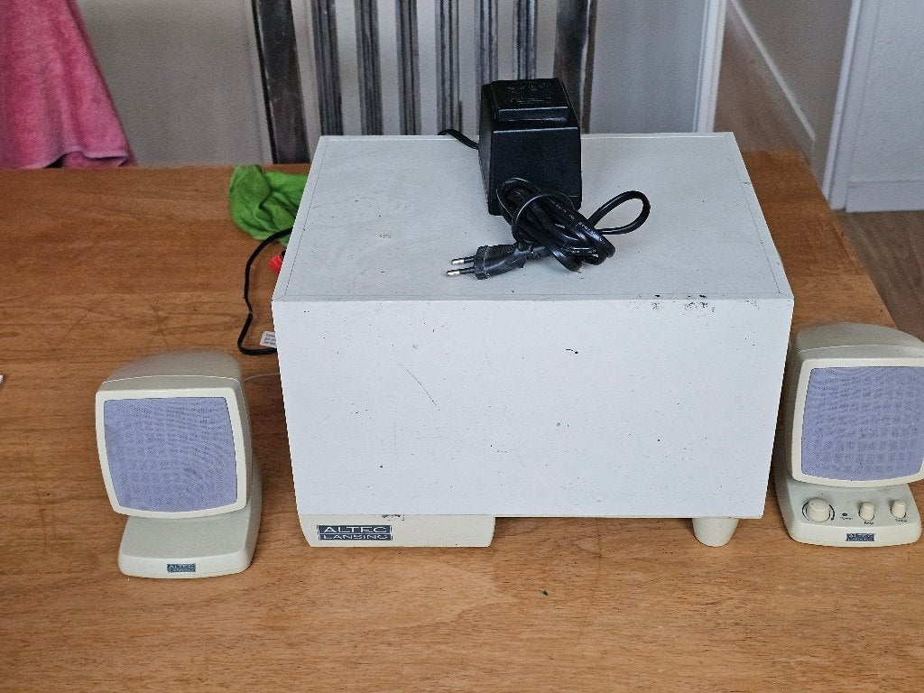 Altec Lansing (Dell) ACS340 – PC 2.1 luidsprekerset, Ophalen, Gebruikt, Audiokanaal 2.1, Dell