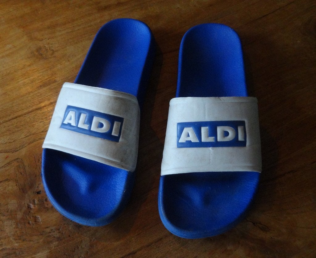 Badslipers ALDI (mt 37-38), Aldi, Gebruikt, Overige typen, Ophalen of Verzenden