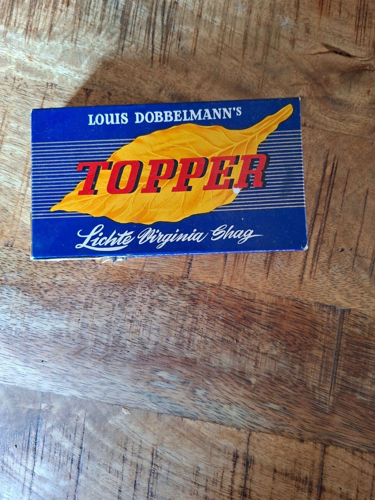 Vintage Louis Dobbelmann's Topper Shag Tabak Verpakking, Verzamelen, Ophalen of Verzenden, Nieuw, Tabaksdoos of Verpakking