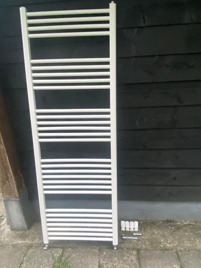 Handdoek radiator badkamer wit, Radiator, Ophalen of Verzenden, Zo goed als nieuw, 60 tot 150 cm