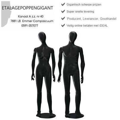 Flexibele Mannequins Nieuw div. Kleuren Etalagepoppengigant, Ophalen of Verzenden, Nieuw, Gebruiksvoorwerp