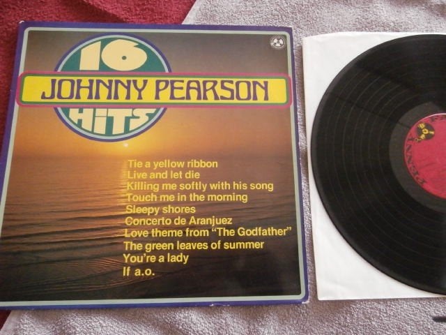 LP - Johnny Pearson - 16 Hits., LP, Zo goed als nieuw, 12 inch, Fotohoes