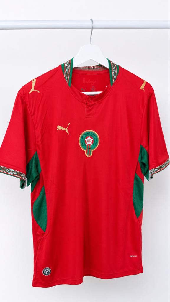 WK Shirt Marokko - wit ooo beschikbaar, Sport en Fitness, Voetbal, Ophalen of Verzenden, Zo goed als nieuw, Shirt
