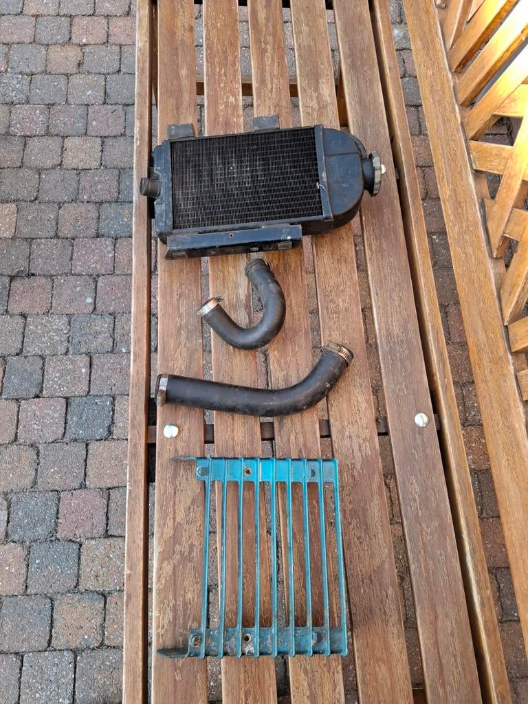 Radiator compleet 125 175 cc zundapp, Fietsen en Brommers, Ophalen of Verzenden, Zo goed als nieuw, Blok