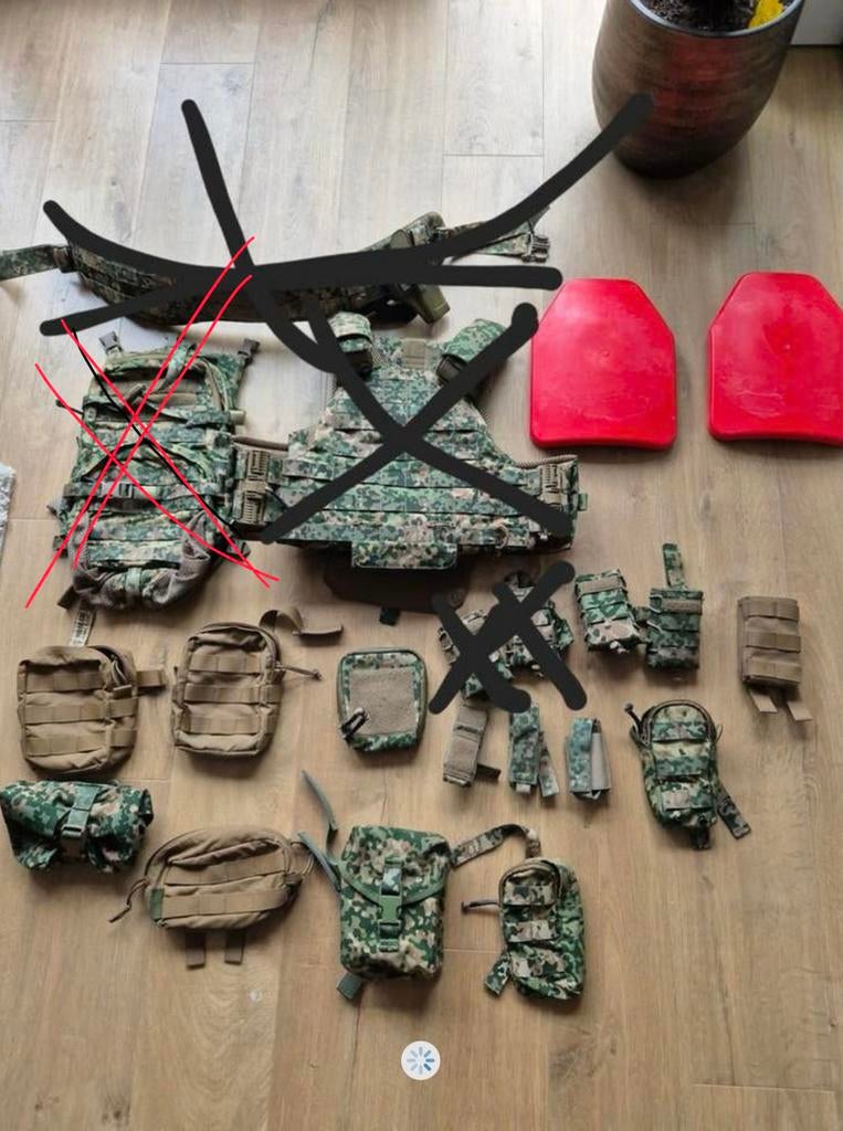 Nfp spullen, Ophalen of Verzenden, Landmacht, Nederland