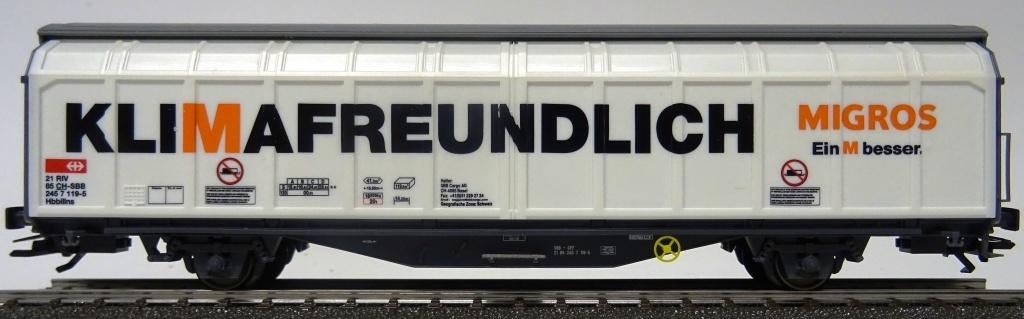 Märklin 48027 Schuifwandwagen KLIMAFREUNDLICH * ZELDZAAM *, Wisselstroom, Ophalen of Verzenden, Analoog, Märklin