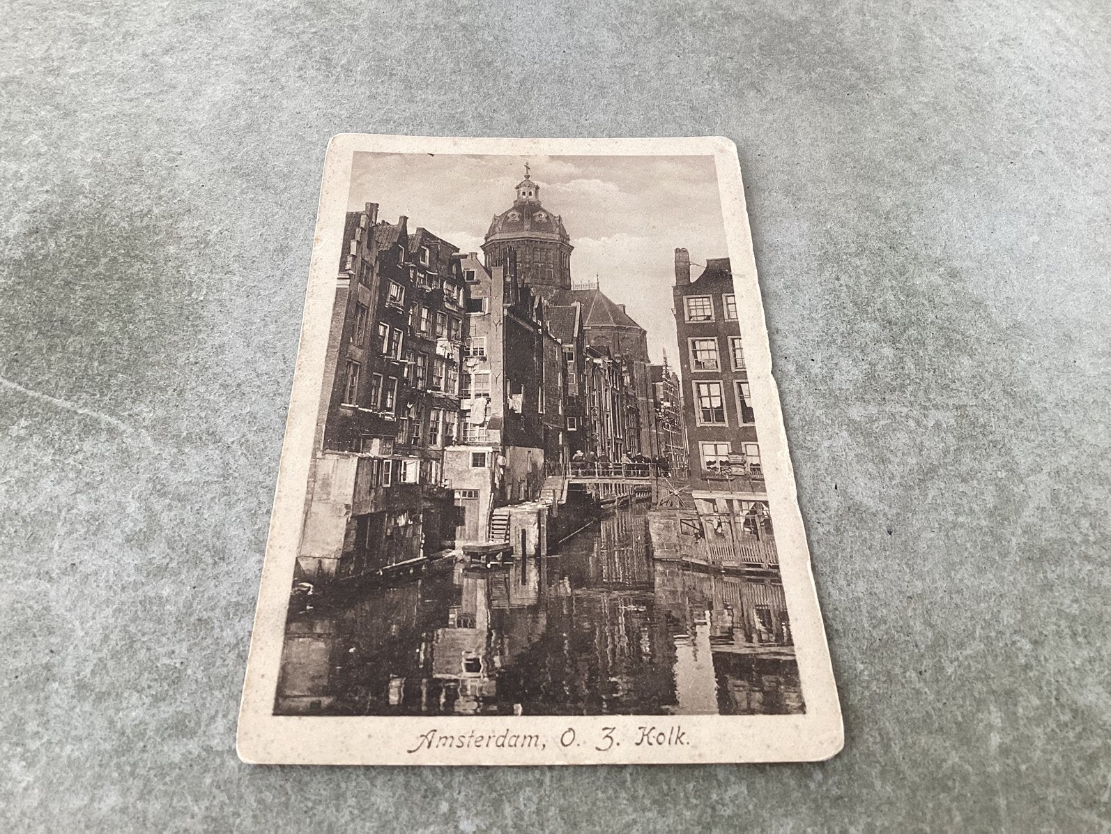 Amsterdam.      Oudezijds Kolk, Ophalen of Verzenden, Noord-Holland