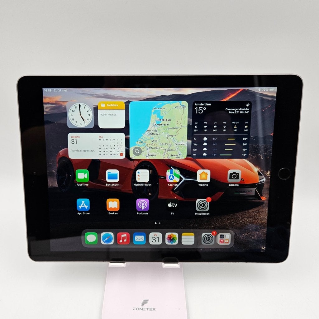 Apple iPad 6 2018 32GB WiFI Accu 84% | Nette Staat, Computers en Software, Apple iPads, Apple, Zo goed als nieuw, Support@apple.com