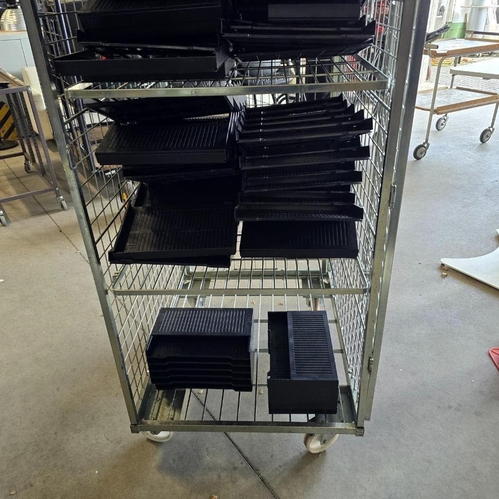 Partij 125 STUKS ladeboxen ladekasten inschuifbaar papierbak, Diversen, Ophalen, Nieuw