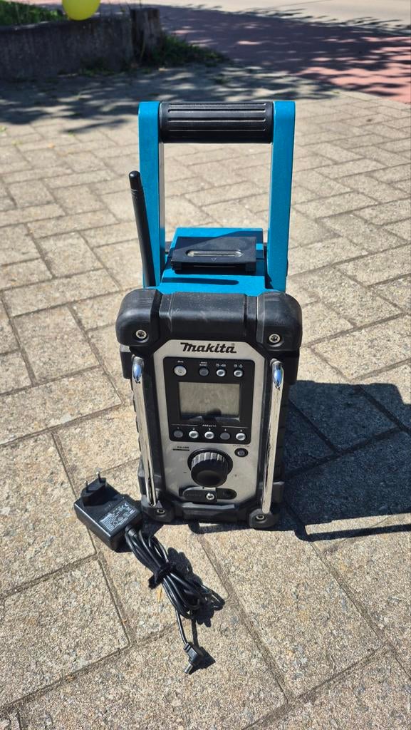 Makita Bouwradio, Audio, Tv en Foto, Radio's, Ophalen, Gebruikt, Bouwradio