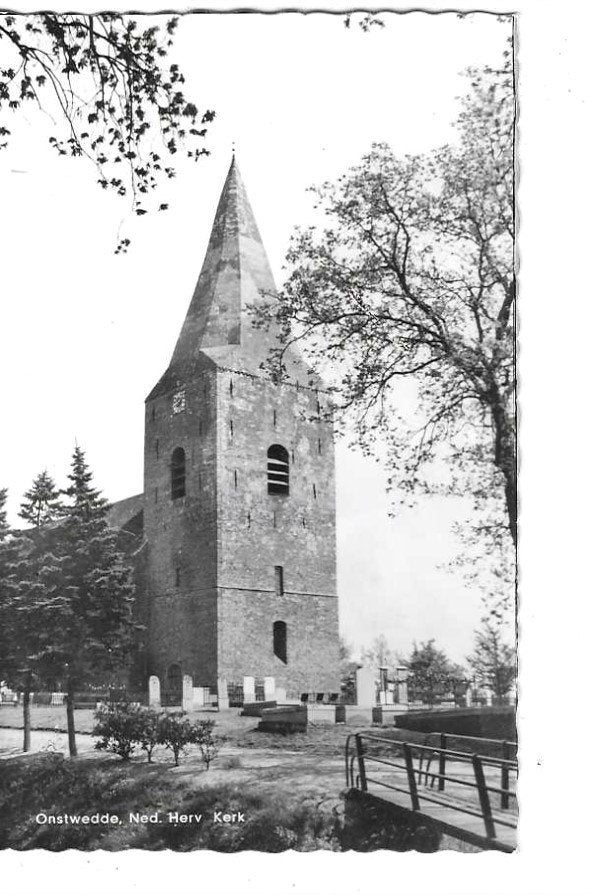 Onstwedde, Ophalen of Verzenden, 1940 tot 1960, Ongelopen, Groningen