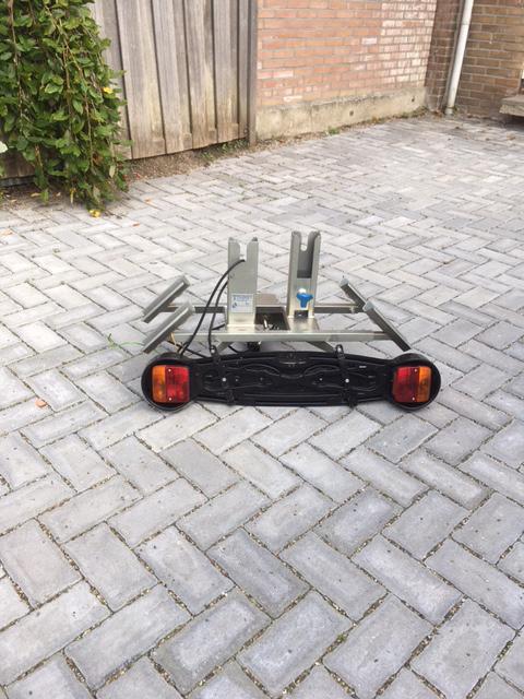 Fietsdrager, Ophalen, Gebruikt, Trekhaakdrager