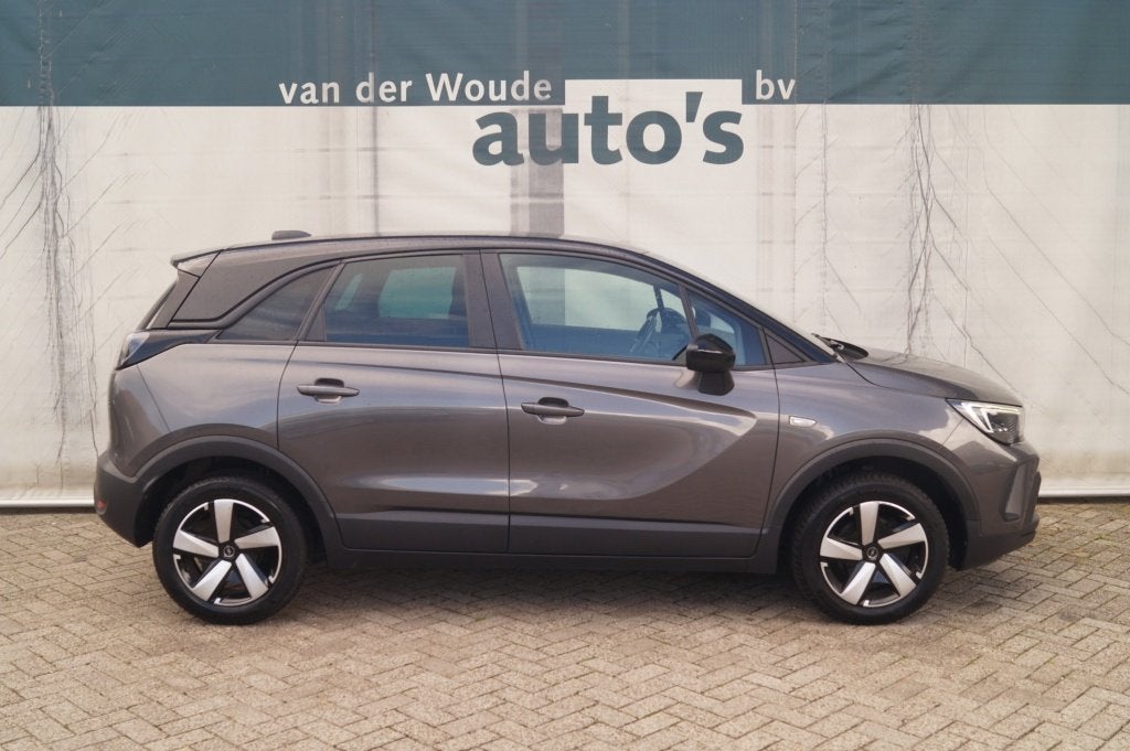 Opel Crossland 1.2 Turbo Edition -AIRCO-CAM-CARPLAY-LED-, 21 km/l, Dealer onderhouden, Gebruikt, Euro 6