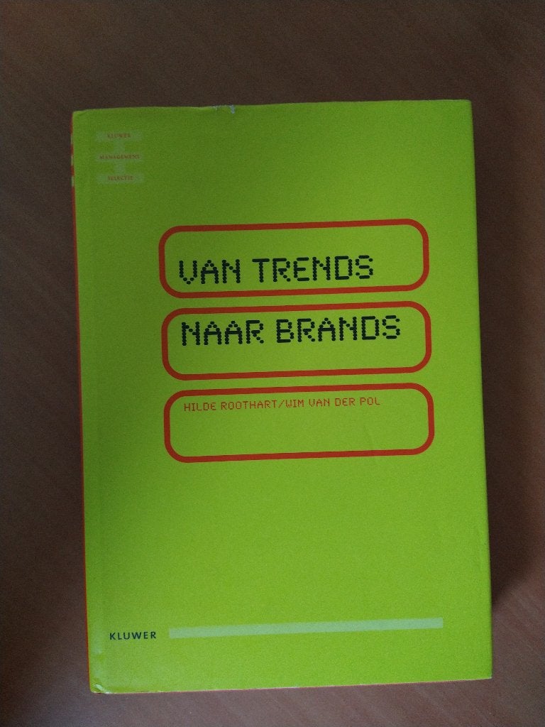 Van trends naar brands. Roothart, Hilde, Ophalen of Verzenden, Gelezen, Management