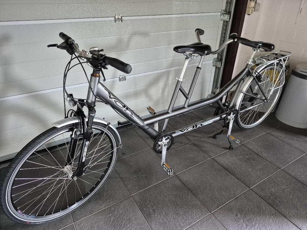 TANDEM, Fietsen en Brommers, Fietsen | Tandems, Velgrem, Zo goed als nieuw, 51 tot 55 cm, Meer dan 20 versnellingen