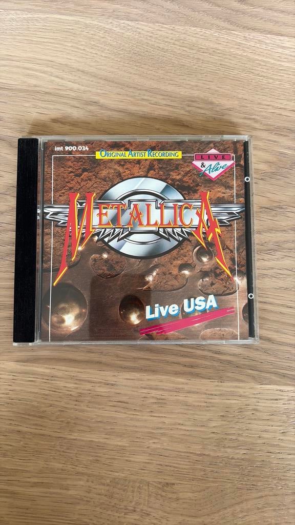 Metallica - Live USA CD, Ophalen of Verzenden, Zo goed als nieuw