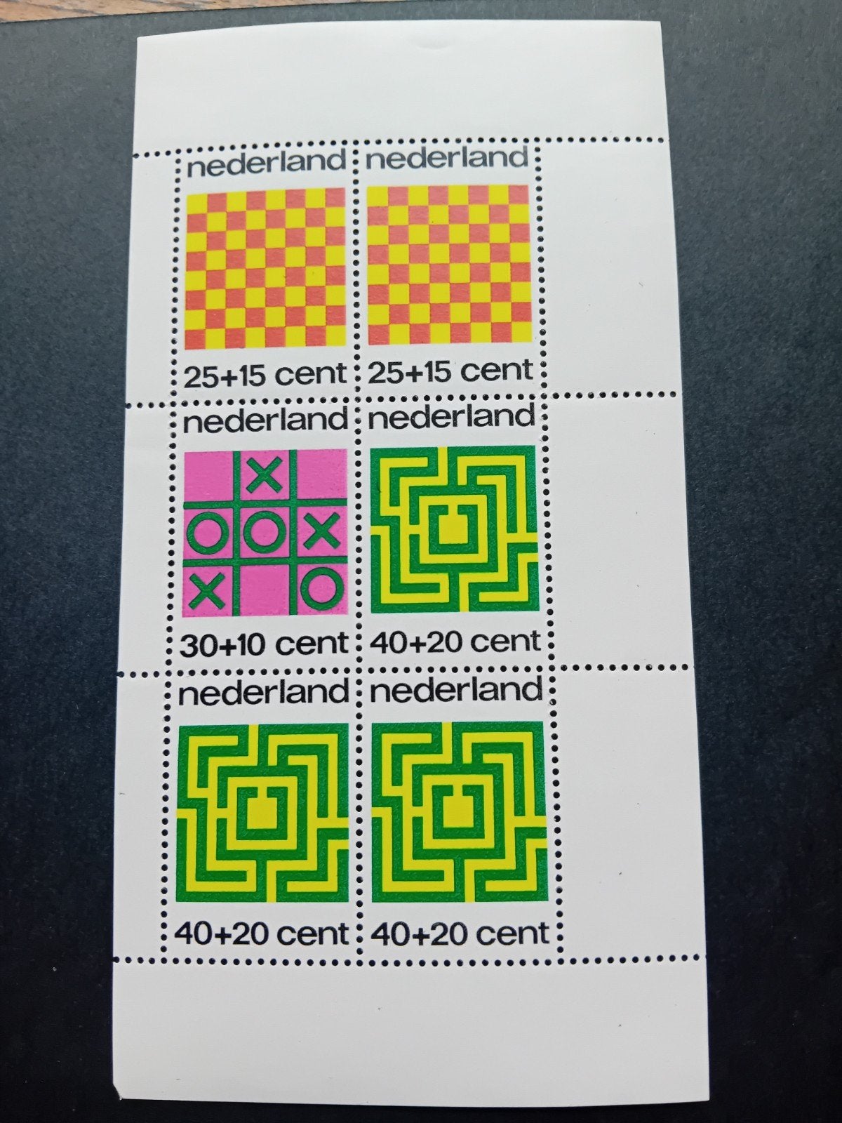Nederlandse postzegels: Spelletjes en doolhoven, Ophalen of Verzenden