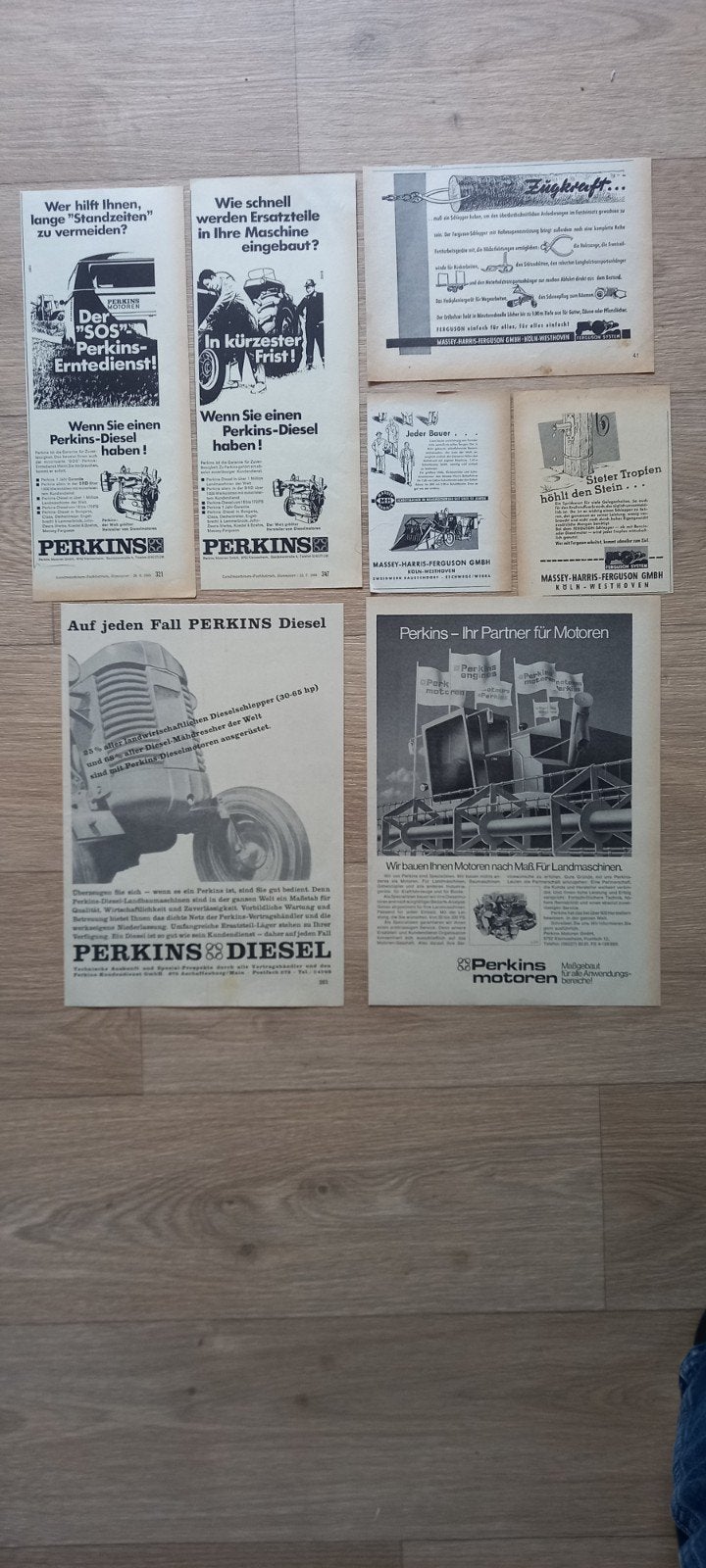 MF 2 : Massey Ferguson advertenties, Ophalen of Verzenden, 1920 tot 1940, Tijdschrift