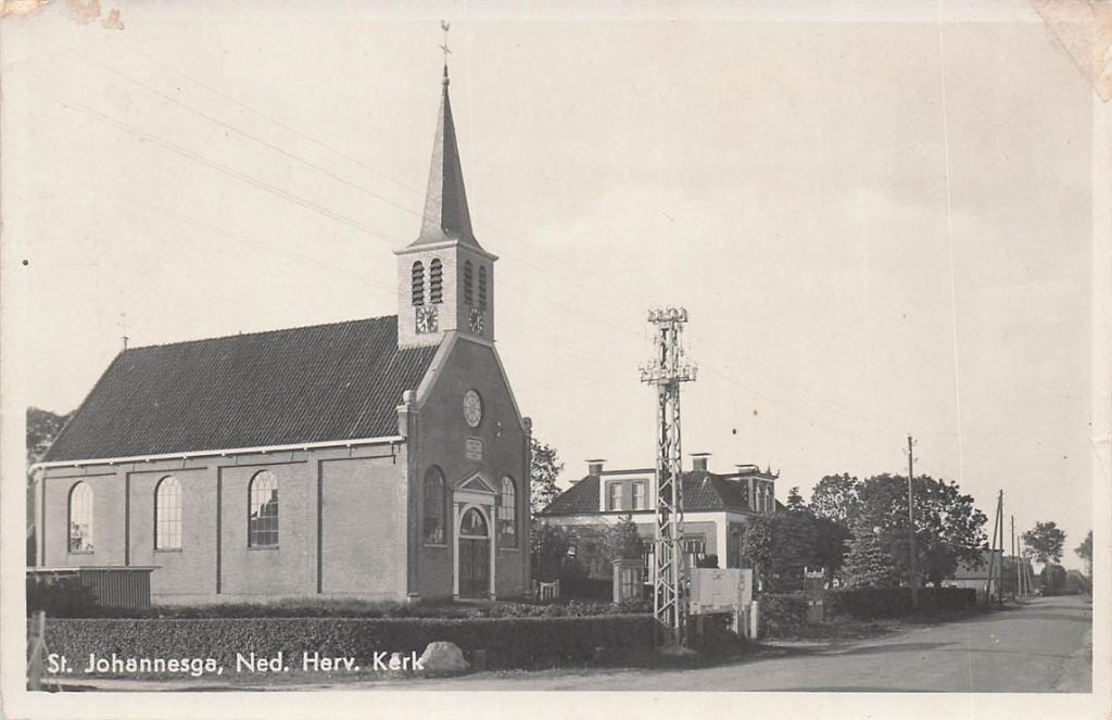 703-357-033 St Johannesga Ned Herv Kerk, Verzenden, Voor 1920, Friesland